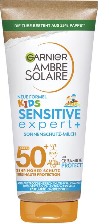 Ambre Solaire Sensitive Kids (Sonnenmilch, SPF 50+, 175 ml, 193 g)