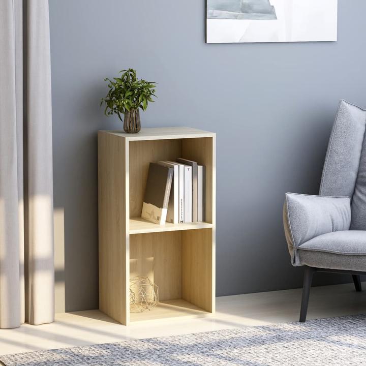 Actual product image VidaXL Rotating Bookshelf with 12 Slots (40 x 30 x 76 cm)