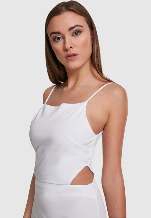 Produktbild Urban Classics Ladies Short Spaghetti Pique Dress (L)