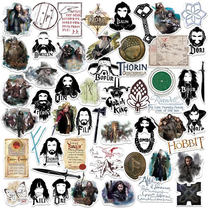 Actual product image Universal Textiles Deluxe Assorted Designs Stickers (Pack of 50)