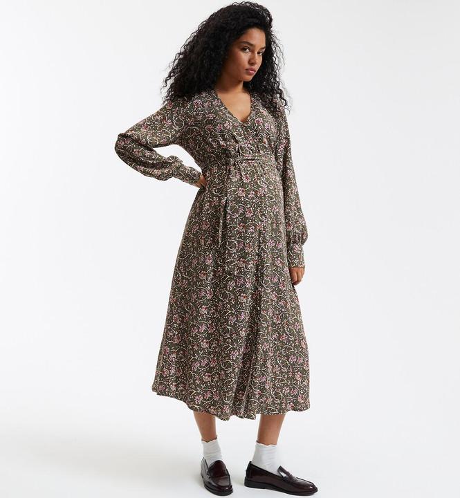Immagine prodotto La Redoute Collections Abito midi premaman con motivo floreale (36)