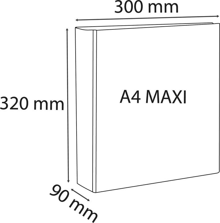 Actual product image Exacompta Kreacover (A4, 90 mm, 1 Piece)