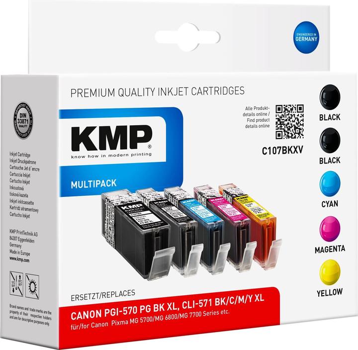 Immagine prodotto KMP C107BKXV (M, PGBK, FC, C, Y)