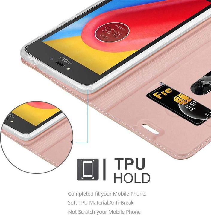 Image du produit Cadorabo Book Classy Style Cover (Motorola Moto C)