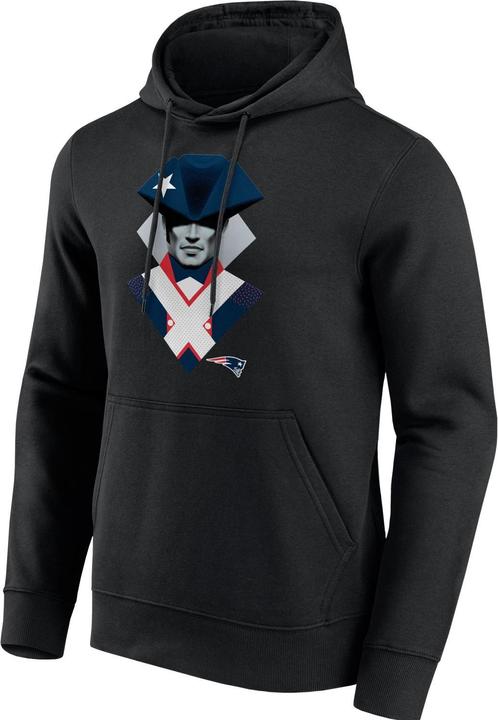 Actual product image Fanatics NFL Fleece Hoody - ILLUSTRATION New England Patriots - XXL (XXL)