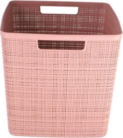 Image du produit Curver Panier de rangement en cube de jute 17L Rose Dawn (1 x, 27 x 27 x 28 cm)