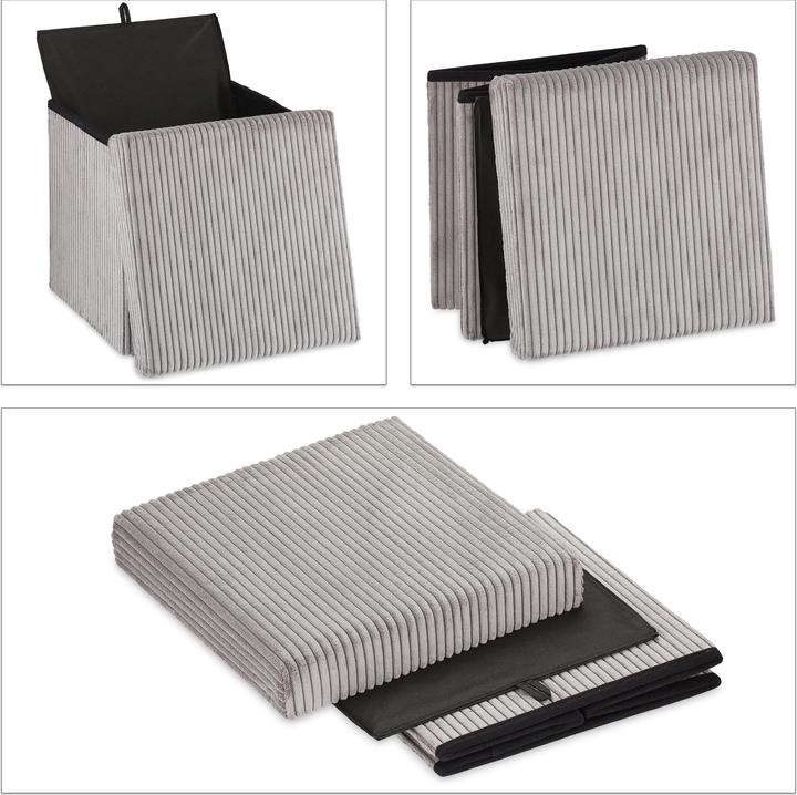 Actual product image Relaxdays Seat cube