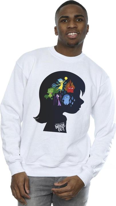 Immagine prodotto Disney Inside Out Head Silhouette Felpa Uomo (XL)