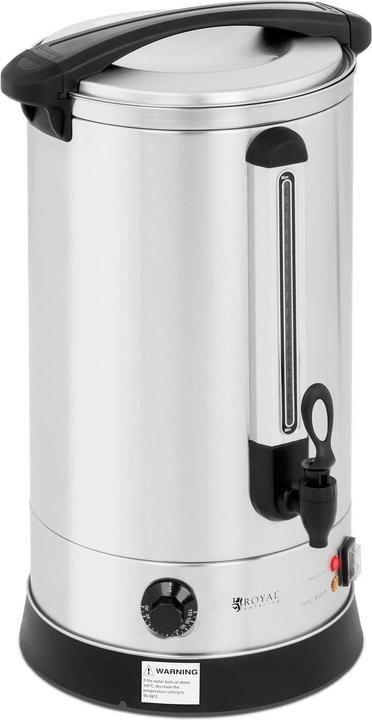 Produktbild Royal Catering Wasserkocher Edelstahl 20,5 Liter Doppelwandig 2500 W Warmhaltefunktion
