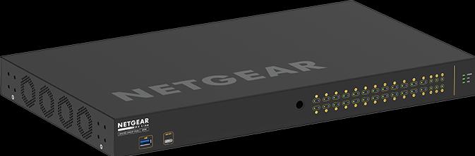 Image du produit Netgear Commutateur PoE+ AV Line M4250-26G4F-PoE+ 28 Port (26 Ports)