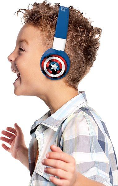Image du produit Lexibook Avengers - Casque pliable Bluetooth 2 en 1 (HPBT010AV)