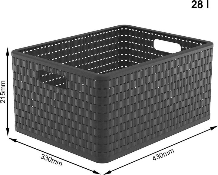 Image du produit Rotho Pays (1 x, 43 x 33 x 21.5 cm)