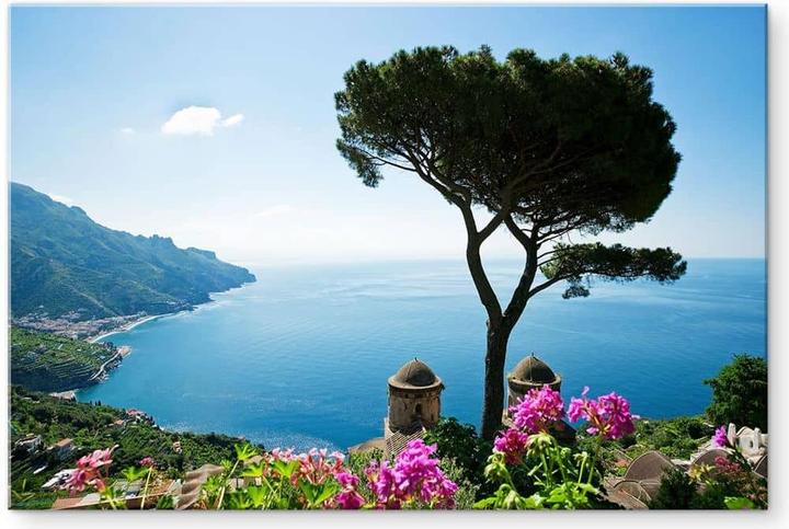 Actual product image Trenddeko View of the Amalfi Coast (150 x 100 cm)