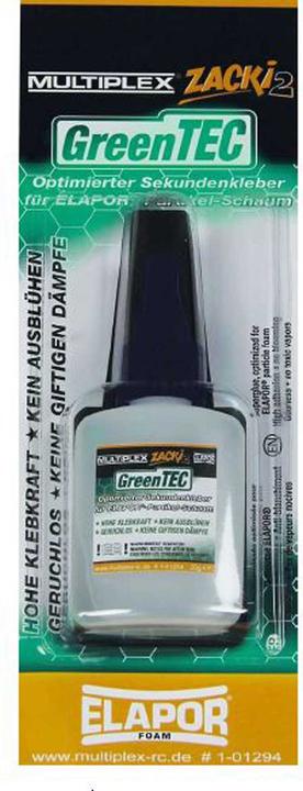 Actual product image Multiplex zacki 2 greentec 20g second adhesive (20 g)