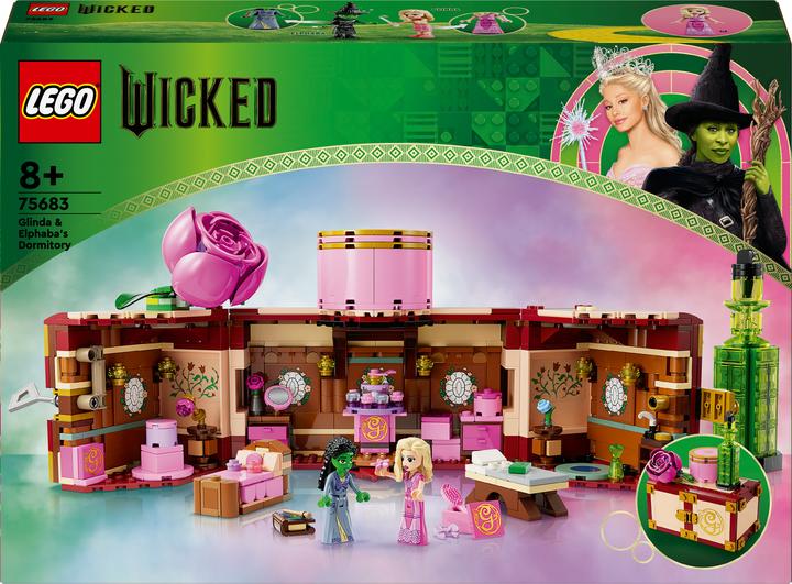 Produktbild LEGO Glindas und Elphabas Schlafsaal (75683, LEGO Wicked)