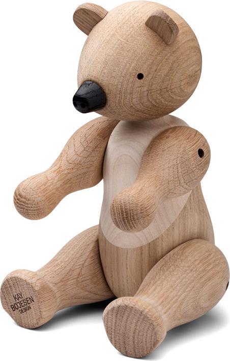 Actual product image Kay Bojesen Wooden bear medium (16 x 10.5 x 25 cm)