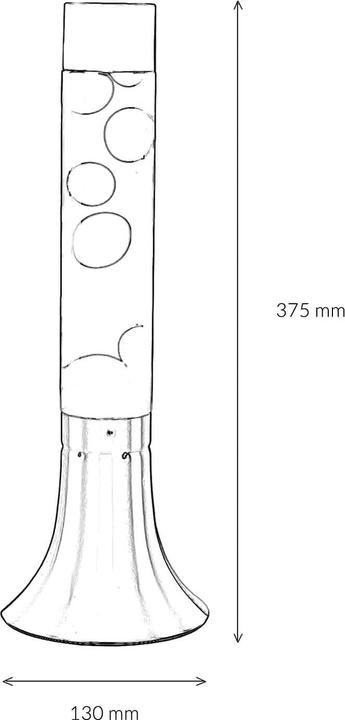 Actual product image Licht-Erlebnisse Lava lamp Yvonne (G9)