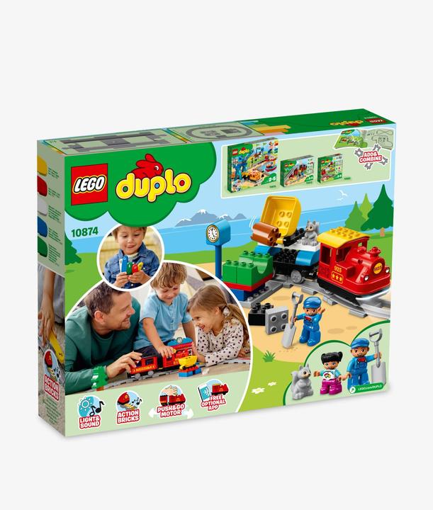 Productafbeelding LEGO Stoomspoorweg (10874)