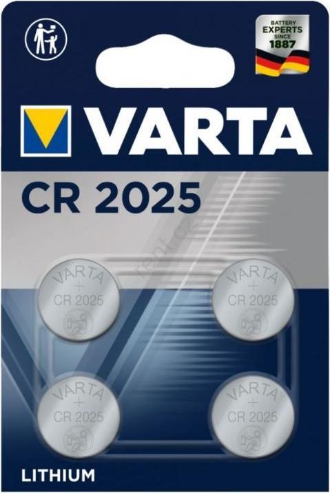 Immagine prodotto Varta CR2025 (4 pz., CR2025, 160 mAh)