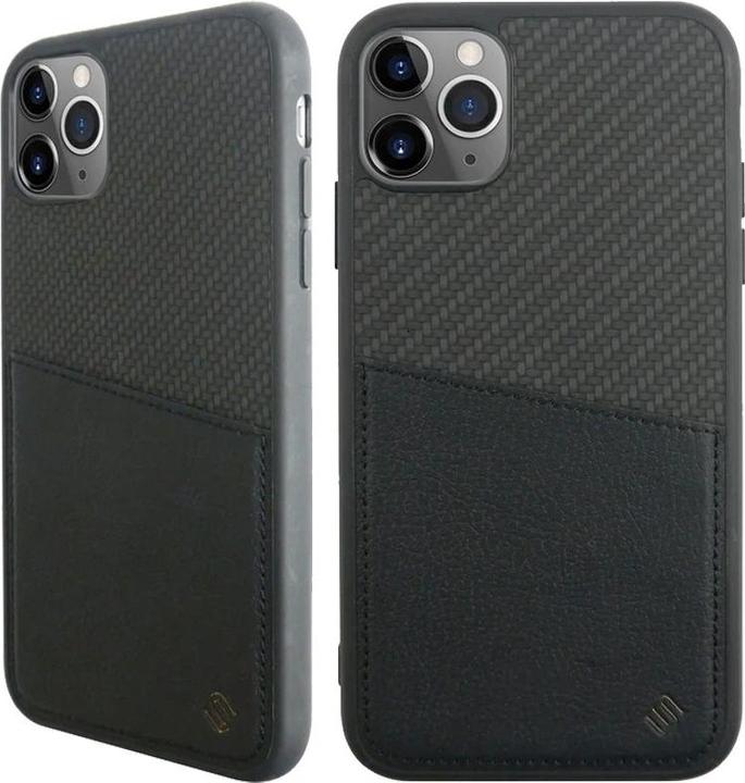 Actual product image Uunique Hard cover CARBON BACK SHELL black (Apple iPhone 11 Pro Max)