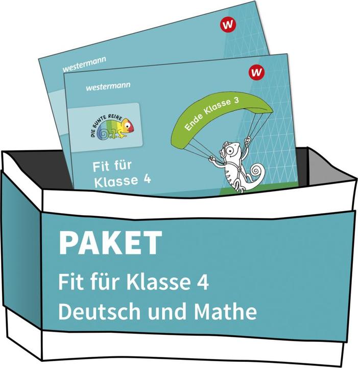 Actual product image DIE BUNTE REIHE - Deutsch/Mathematik. Paket Fit für Klasse 4 (German, 2022)