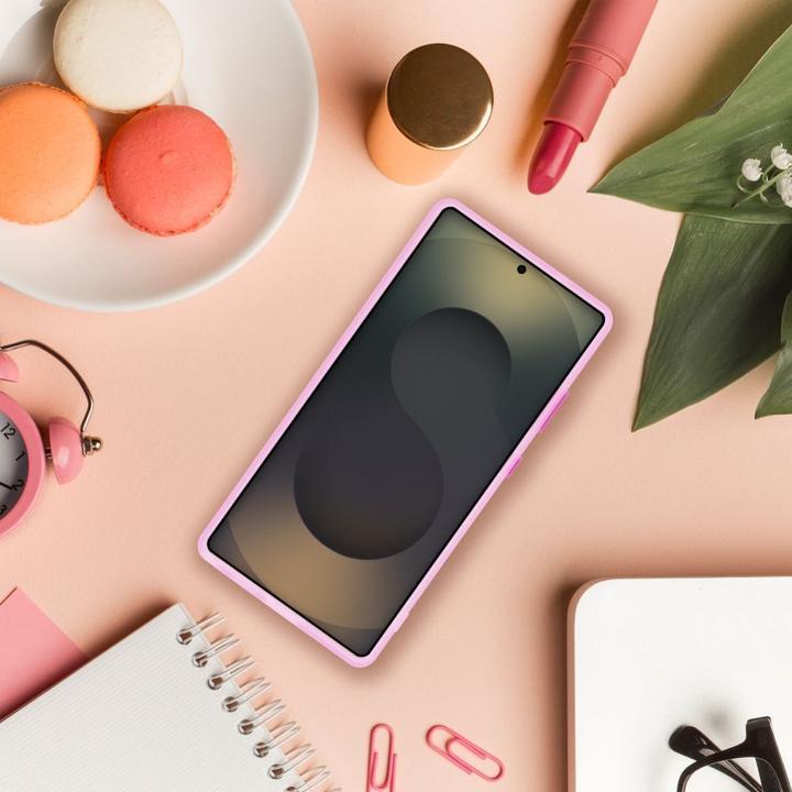 Actual product image NoName Back panel cover OEM SAPPY Case for SAMSUNG S24 FE pink (Samsung Galaxy S24 FE)
