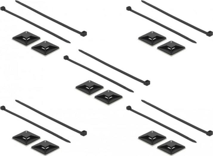 Actual product image Delock Cable tie holder (Plastic cable ties, 40 mm, 10 pcs.)