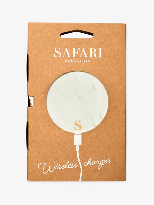 Actual product image Safari Selection Charging station CIRCLE MARBLE white/small patterned (10 W)