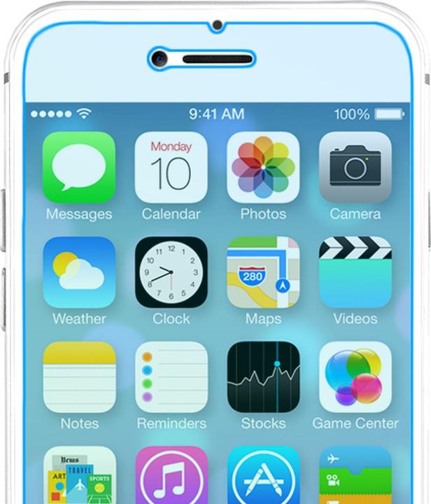 Actual product image Nalia Protective glass (1 Piece, Apple iPhone 7 Plus)