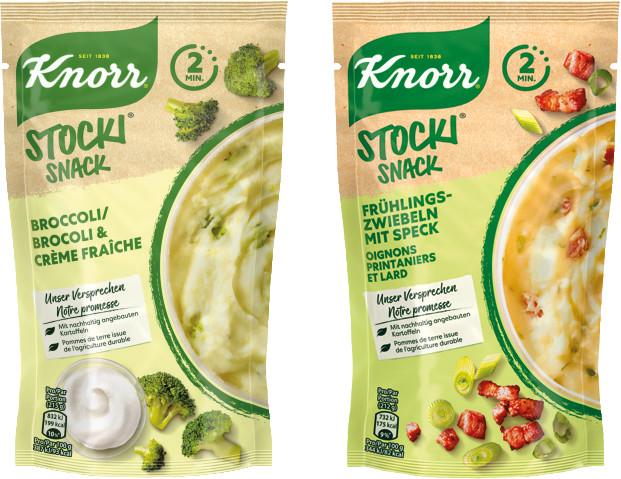 Image du produit Knorr Stocki snack brocoli, crème fraîche et pommes de terre suisses (45 g)