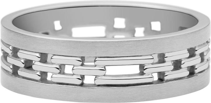 Actual product image Fossil Jewelry Ring (67, Steel)