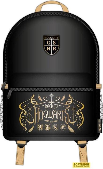 Blue Sky Harry Potter sac à dos noir & beige Hogwarts
