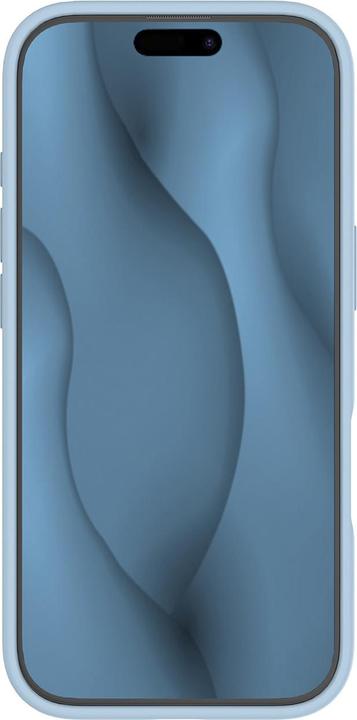 Actual product image OEM Silicone Thin Mag case for iPhone 12 / 12 Pro 6,1" light blue (Apple iPhone 12)