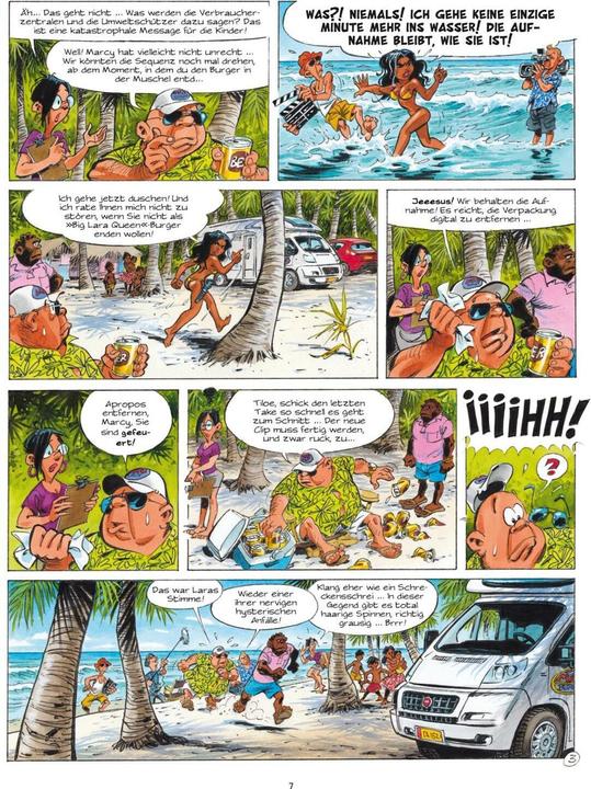 Actual product image Spirou and Fantasio Special 42: Spirou and the Blue Gorgon (German, Dany, Yann)