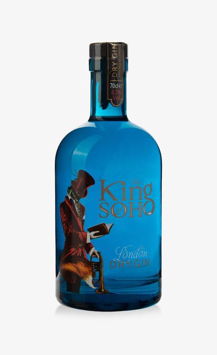 Immagine prodotto West End Drinks Il re di Soho London Dry Gin (1 x 70 cl)