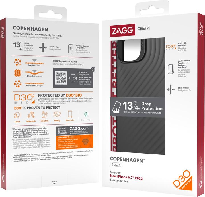 Actual product image Zagg Cases Copenhagen Apple (Apple iPhone 14 Plus)