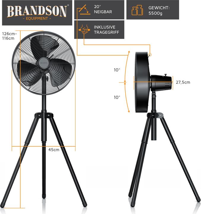 Produktbild Brandson Tripod (58 dB)