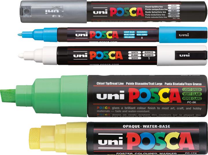 Produktbild Posca Marker PC-1M Rundspitze (Schwarz, 0.70 mm, 1 x)