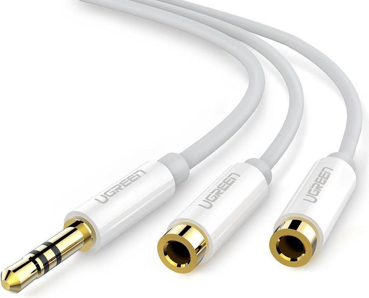 Actual product image Ugreen 3.5mm Stereo Audio Splitter (0.20 m, 3.5mm jack (AUX))