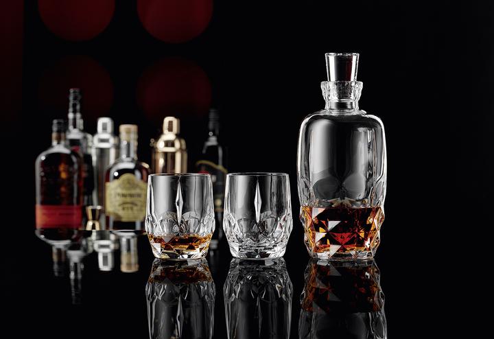 Image du produit Bohemia Cristal Whisky Set Sel.(Fl.1050ml)3pcs (10.50 dl, 3 x, Verre à whisky)