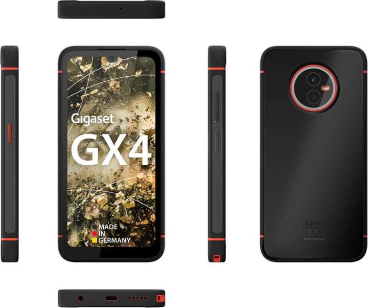 Productafbeelding Gigaset GX4 PRO (128 GB, Zwart, 6.10", SIM + eSIM, 48 Mpx, 4G)