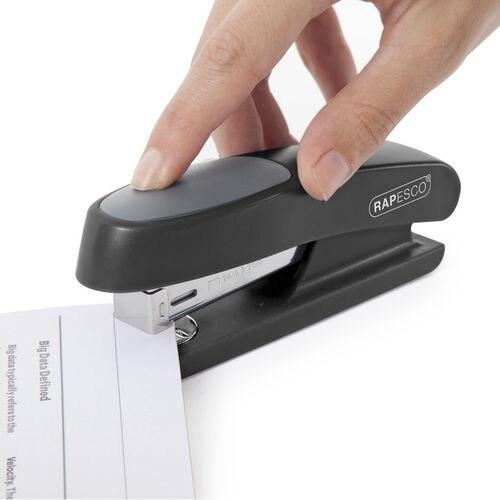 Actual product image Rapesco Stapler RR7260B3 Half strip 20 sheets Black 6 mm plastic (20 Sheets)