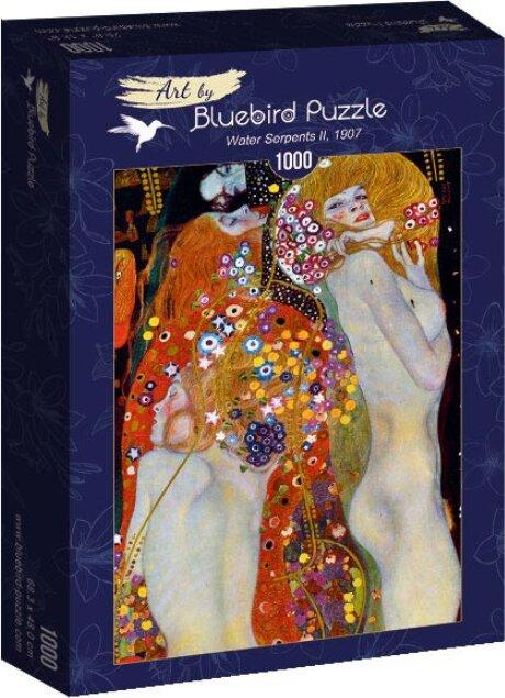 Bluebird Puzzle 1000 Water Snakes, II Gustav Klimt (1000 pieces)