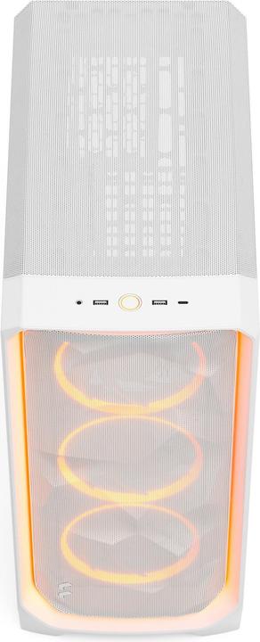 Immagine prodotto Fractal Meshify 3 Ambience Pro RGB Clear Tint White (E-ATX, ATX, mATX, Mini-ITX)
