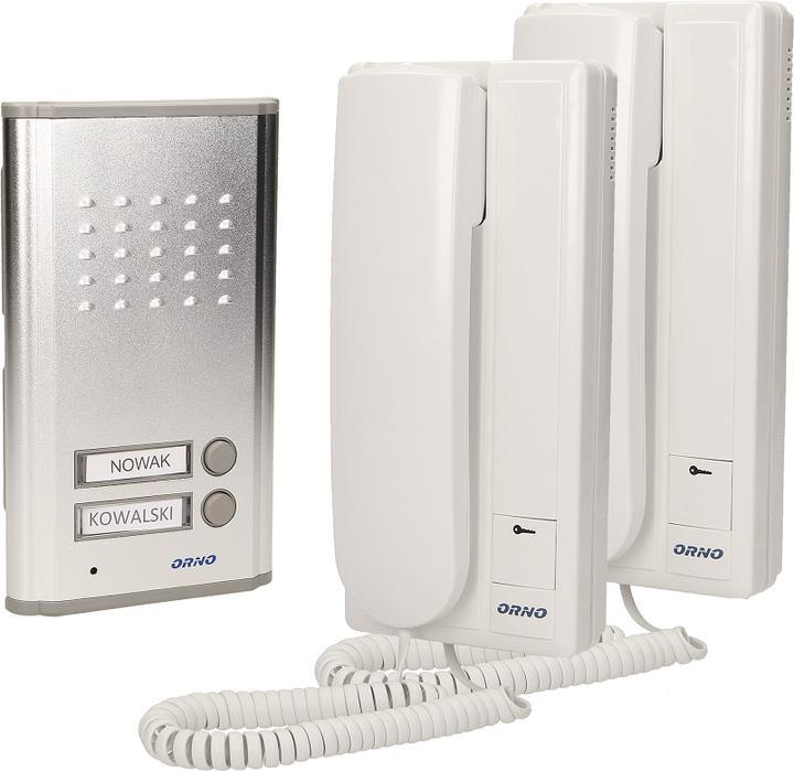 Actual product image MGA Fossa Intercom 2 Single-family house for flush-mounting 2-wire 230 V AC Last name Background