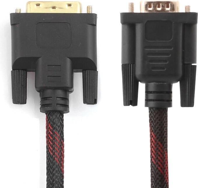 Produktbild JTI DVI-zu-VGA-Adapterkabel (DVI, 150 cm)