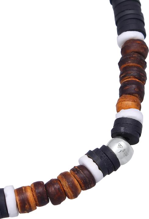 Produktbild Kuzzoi Heishi Beads, Kokosnuss (19 cm, 925er Sterling Silber, Muschel, Plastik)