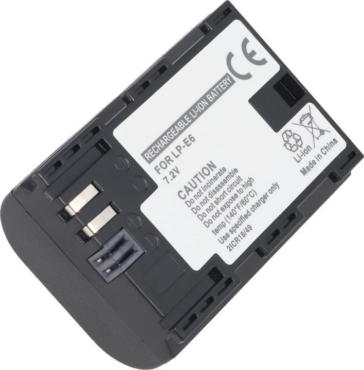 Actual product image AccuCell Battery Canon LP-E6, EOS 7D, EOS 5D MarkII (Rechargeable battery)