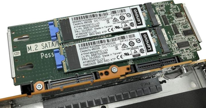 Lenovo DCG ThinkSystem M.2 with Mirroring Enablement Kit