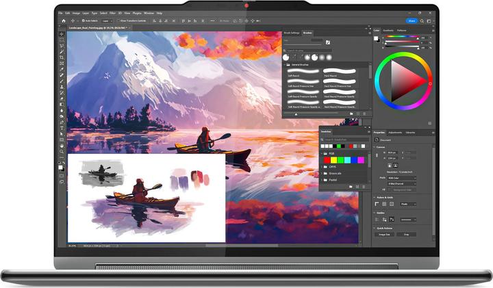 Actual product image Lenovo Yoga 9 2-in-1 (14", Intel Core Ultra 7 155H, 32 GB, 1000 GB, CH)